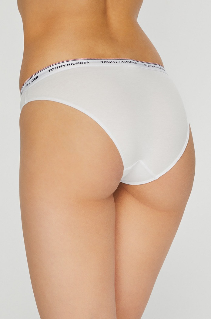 Nohavičky (3-pak) Tommy Hilfiger UW0UW00043. biela