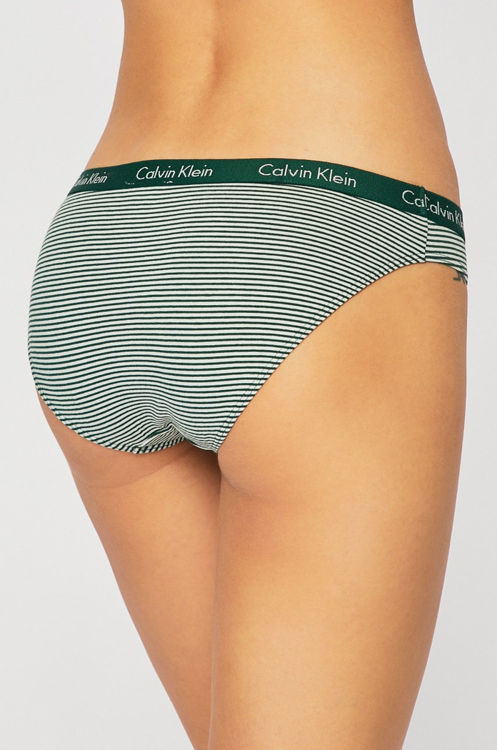 Kalhotky Calvin Klein Underwear (3 pack) zelená 000QD3588E