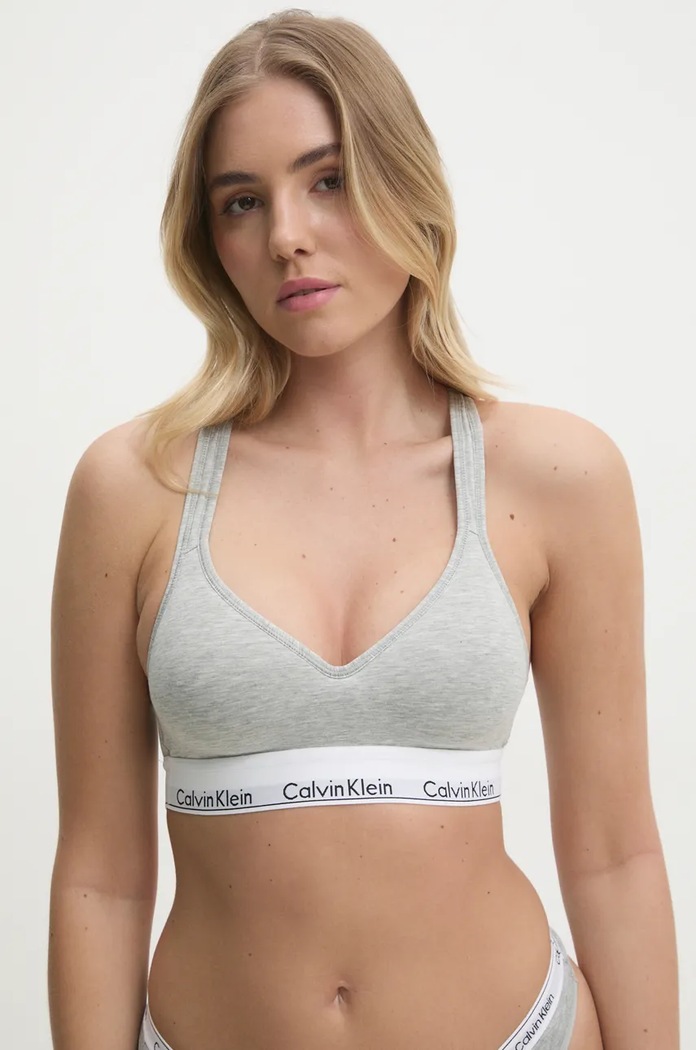 Calvin Klein Underwear sportmelltartó szürke 000QF1654E.