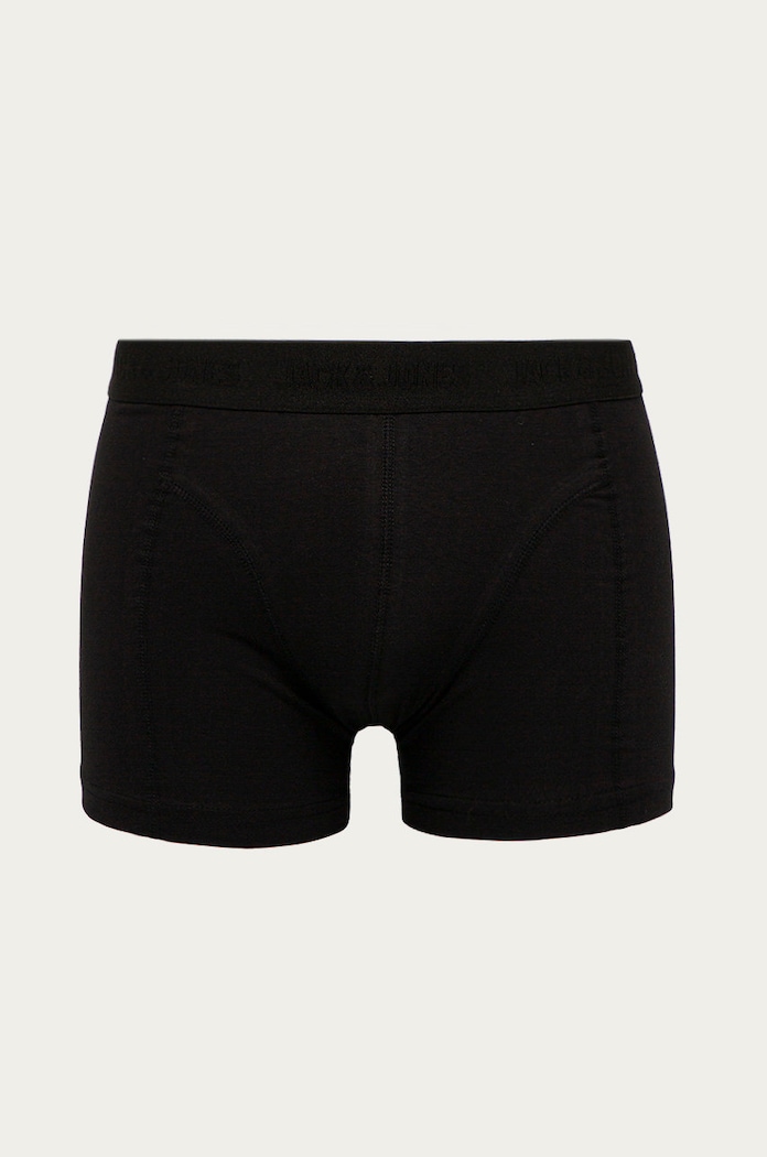Jack & Jones - Boxerky (3-pak) 12127816 čierna AA00