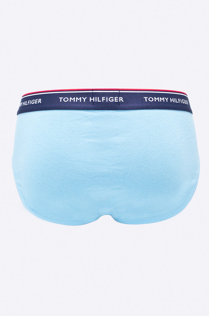 Slipy (3-Pack) 1U87903766 Tommy Hilfiger granatowy 1U87903766
