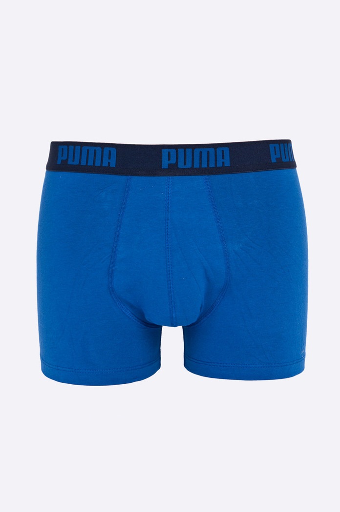 Puma - Boxeralsó Puma Basic Boxer 2P true blue (2 db) 88886960 elasztikus boxeralsó sötétkék 88886960