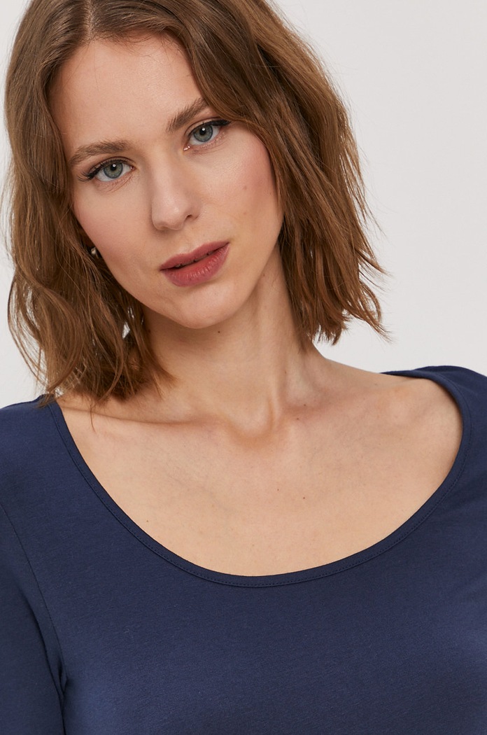 Oblečenie Blúzka Vero Moda 10152908 tmavomodrá