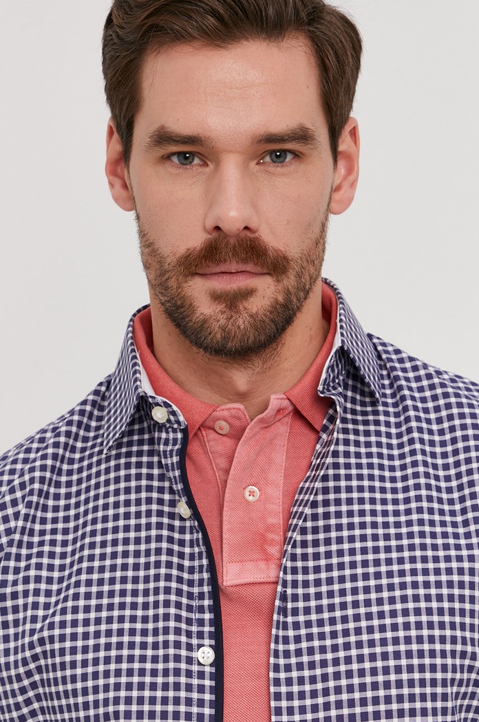 Selected Homme - Košeľa 16058640 modrá