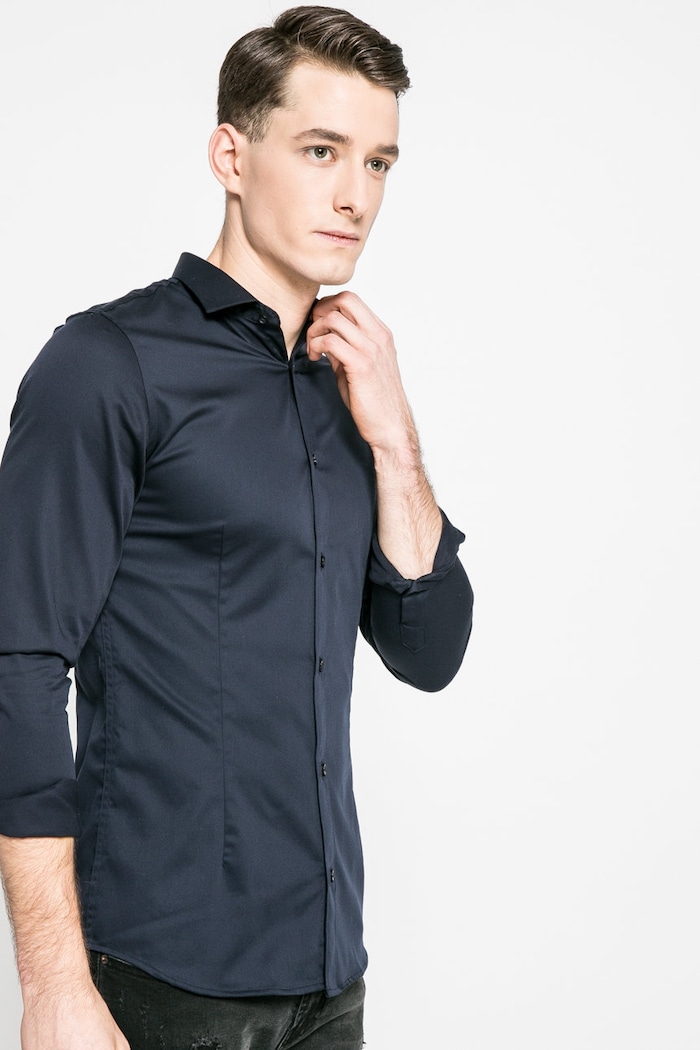 Jack & Jones - Košile slim námořnická modř 12097662