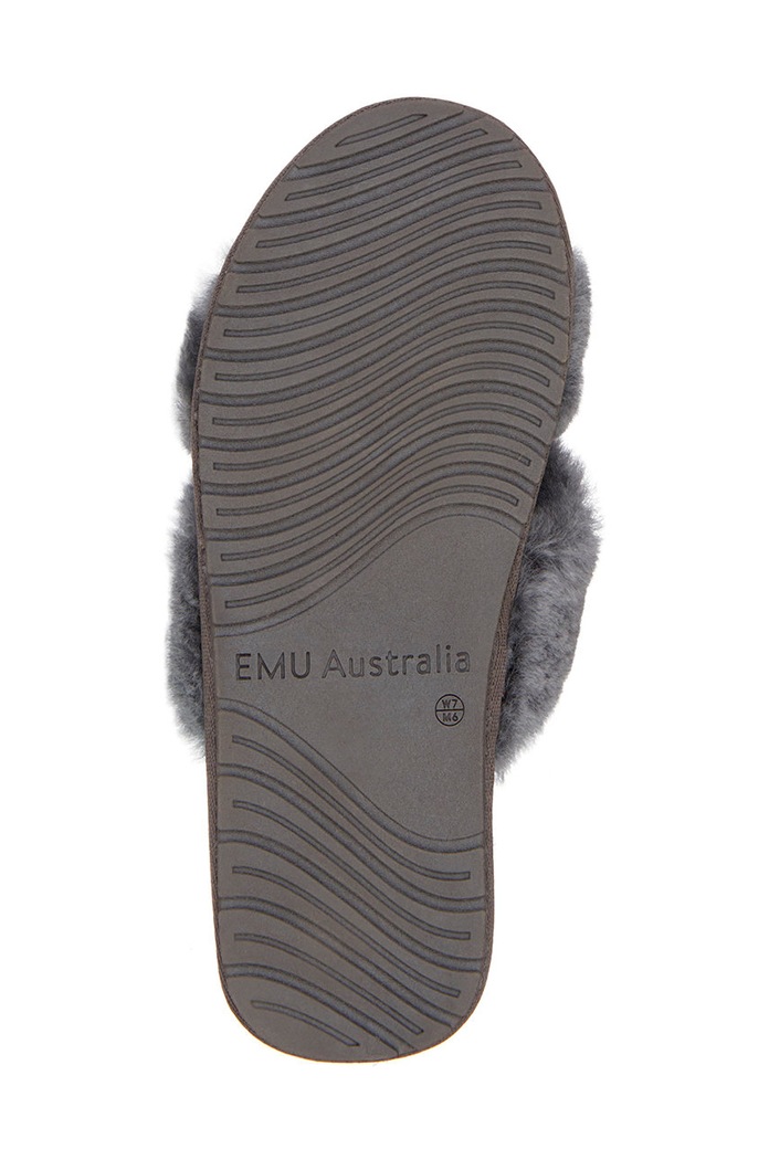 Emu Australia - Papuče Mayberry W11573.Cha sivá