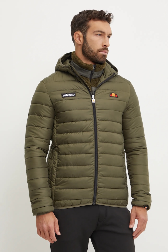 Ellesse - Rövid kabát enyhén szigetelt zöld SHs01115