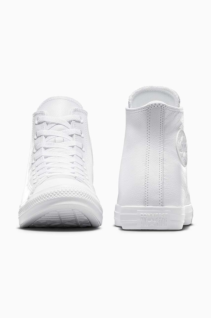 Обувки Converse - Високи кецове Chuck Taylor All Star Leather 1T406 бял