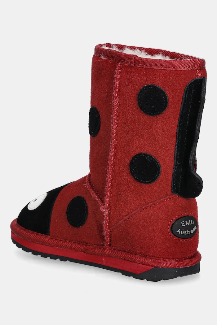 Κοριτσίστικα Emu Australia - Μπότες dziecięce Ladybird K10111.Red κόκκινο