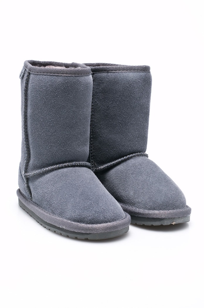 Emu Australia - Dječja zimska obuća Wallaby Lo K10102.Cha siva AW17