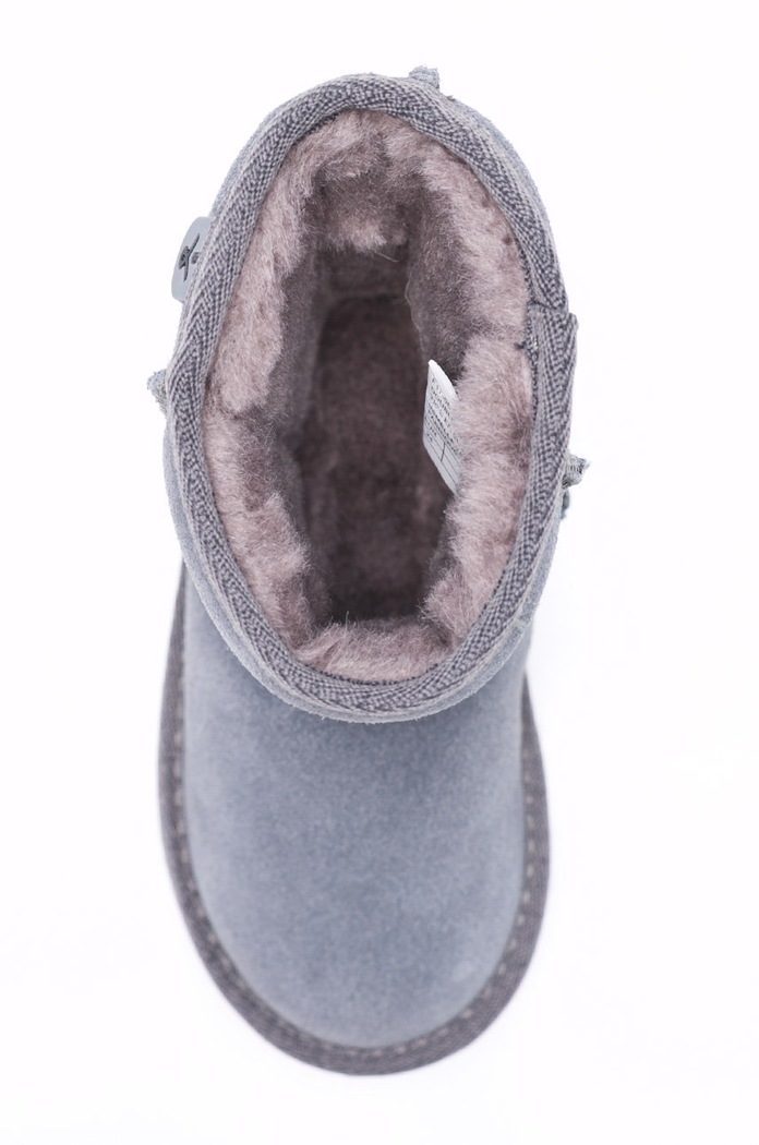 Emu Australia - Dječja zimska obuća Wallaby Lo K10102.Cha siva