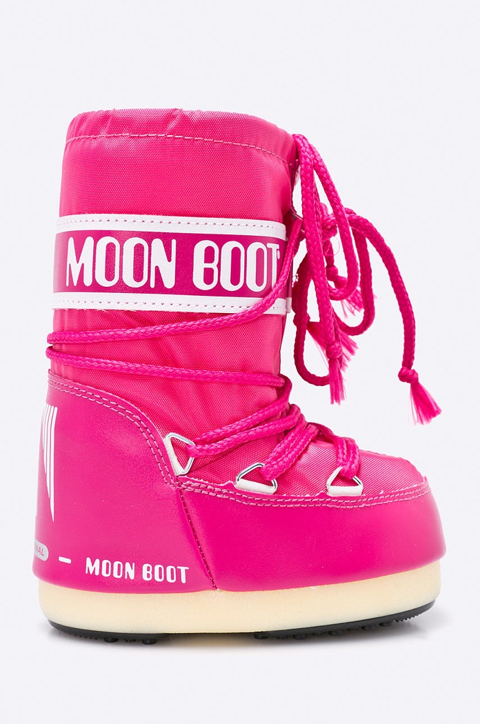 Moon Boot - Dětské sněhule Nylon Bouganville růžová 14004400.62