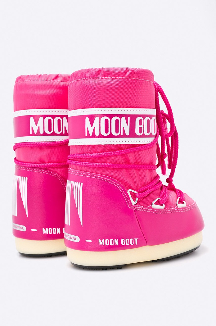 Moon Boot - Dětské sněhule Nylon Bouganville růžová 14004400.62