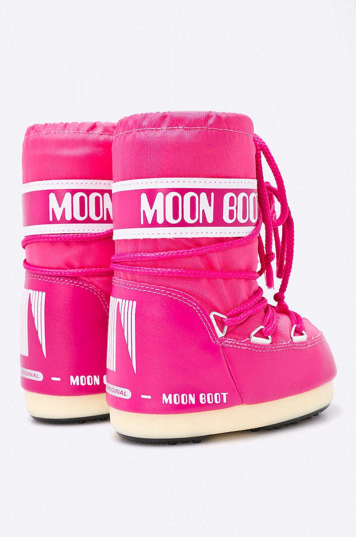 Moon Boot - Dětské sněhule Nylon Bouganville růžová 14004400.62