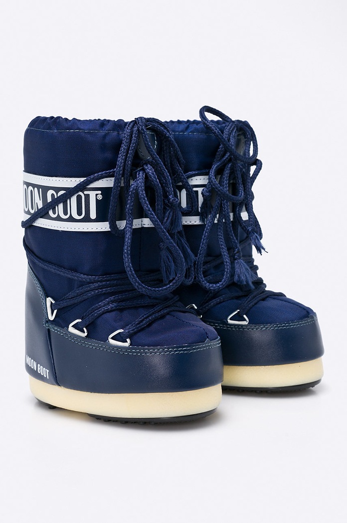 Moon Boot - Śniegowce dziecięce Original 14004400.2.BLUE granatowy AW24