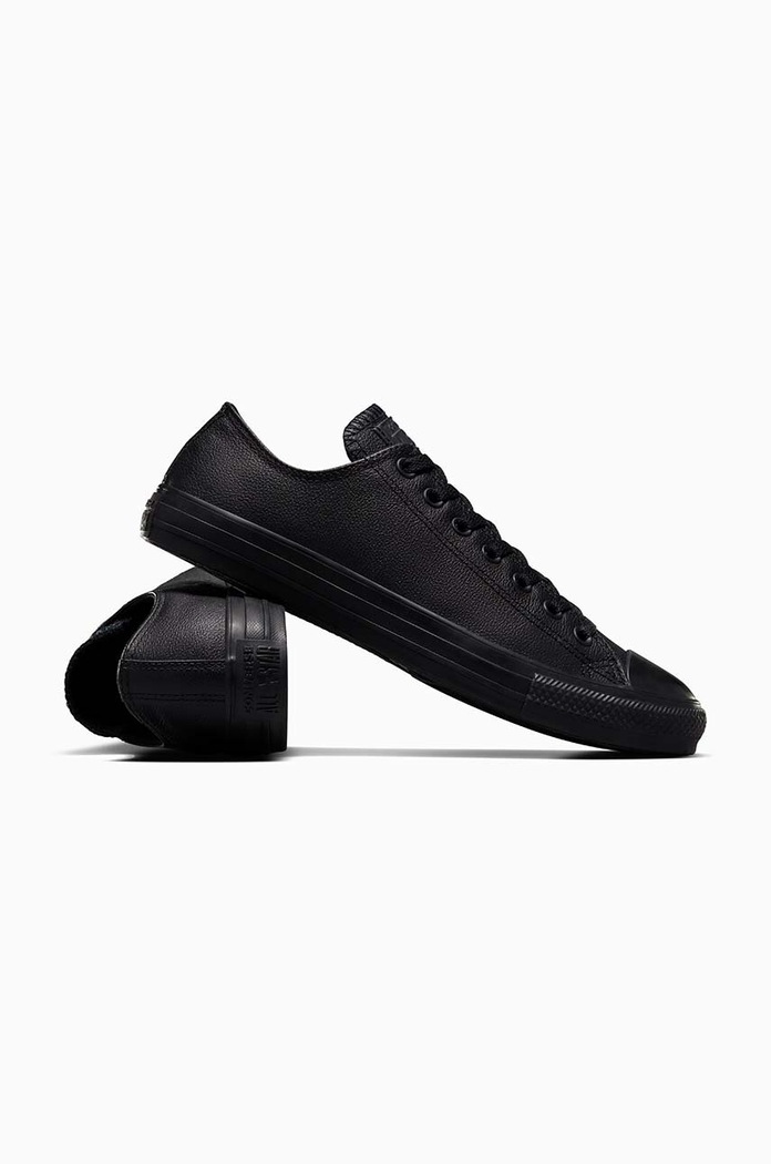 Converse tenisówki skórzane Chuck Taylor OX czarny C135253.M
