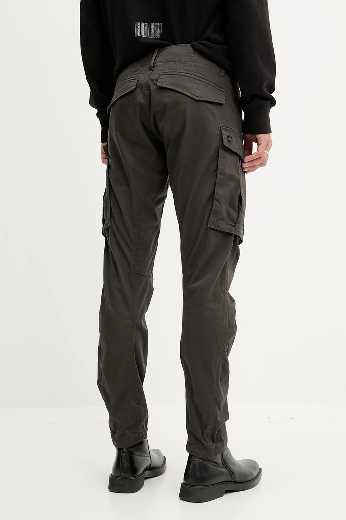 Oblečení Kalhoty G-Star Rovic zip 3d regular tapered D02190.5126.976 šedá