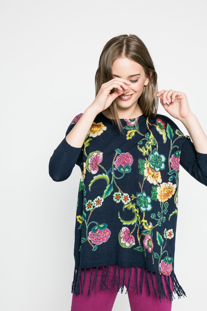 Desigual - Свитер остальные тёмно-синий 71J2EA5