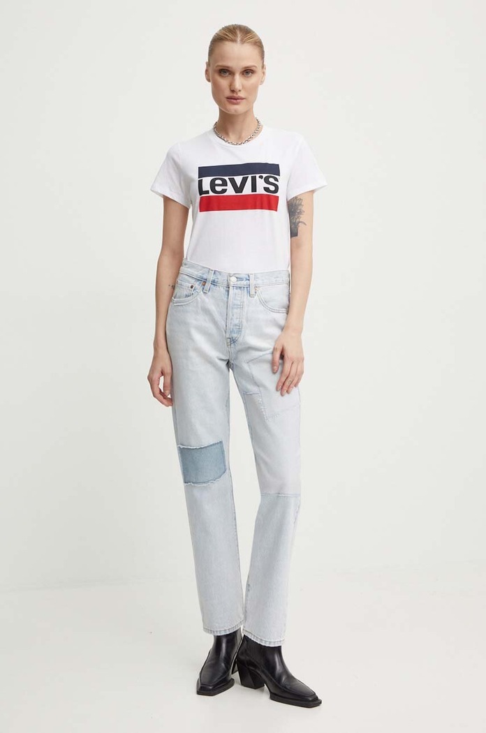 Levi's - Top The Perfect Tee Sportswear 17369.0297 biela SS19