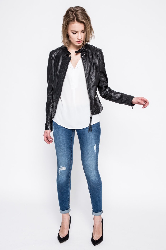 Vila - Top 14044615 biały AA00