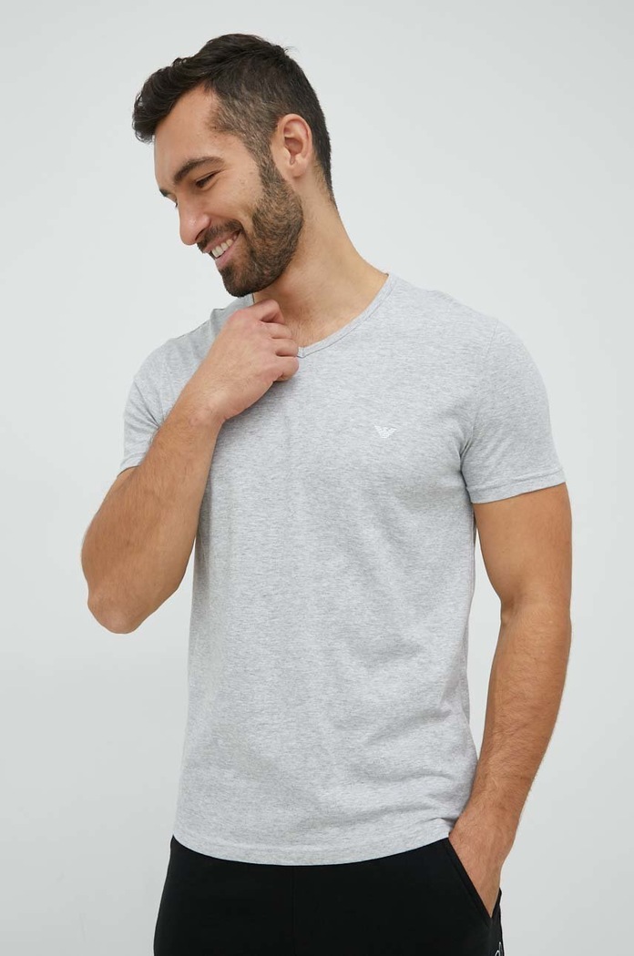 Emporio Armani Underwear Bavlněné tričko Emporio Armani Underwear 2-pack 111648.CC722 vícebarevná AA00