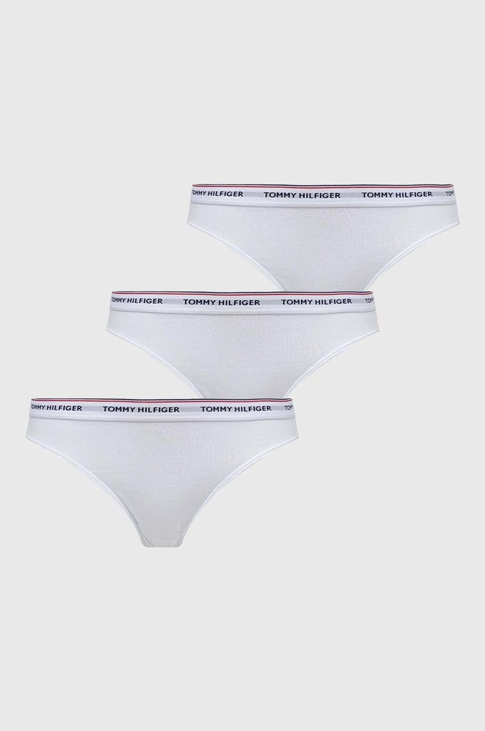 Tommy Hilfiger - Nohavičky (3-pak) nohavičky biela UW0UW00043...