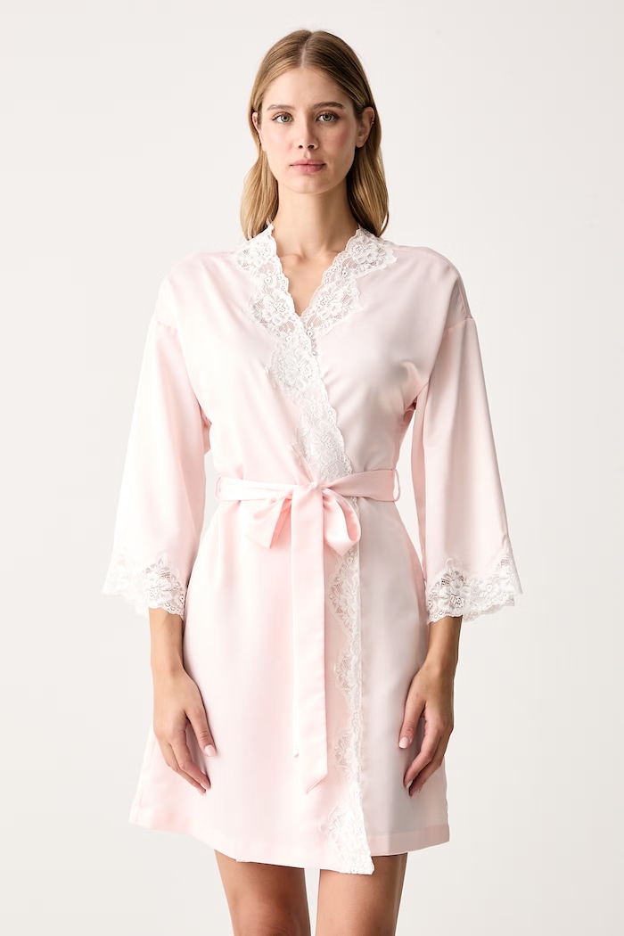 Lauren Ralph Lauren Szlafrok różowy I8141226