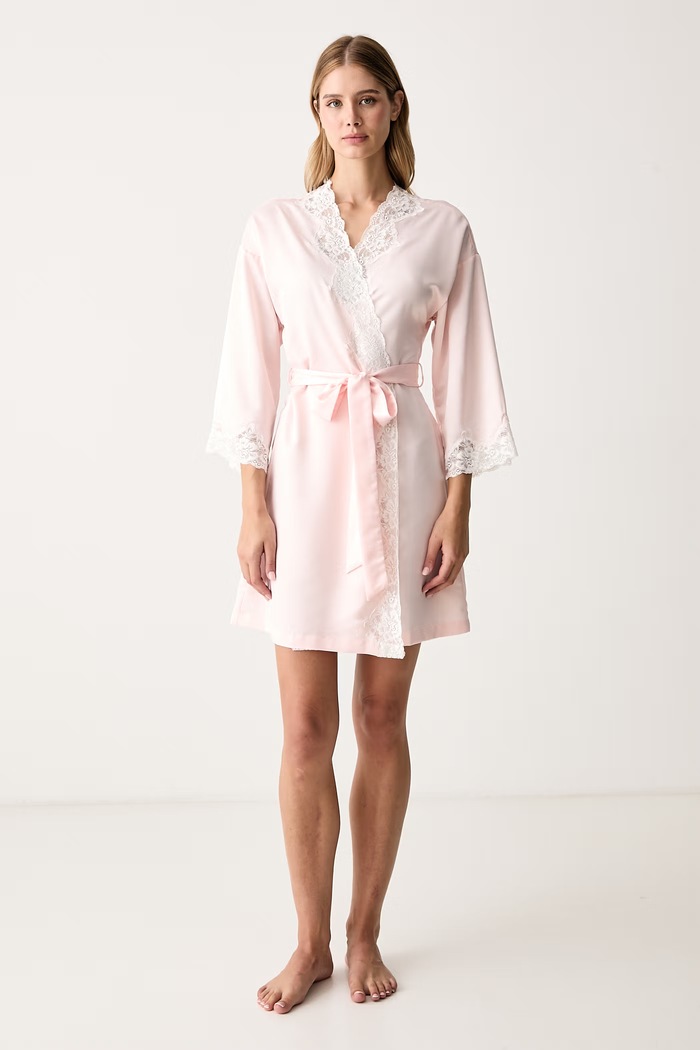 Lauren Ralph Lauren Szlafrok I8141226 różowy AW25
