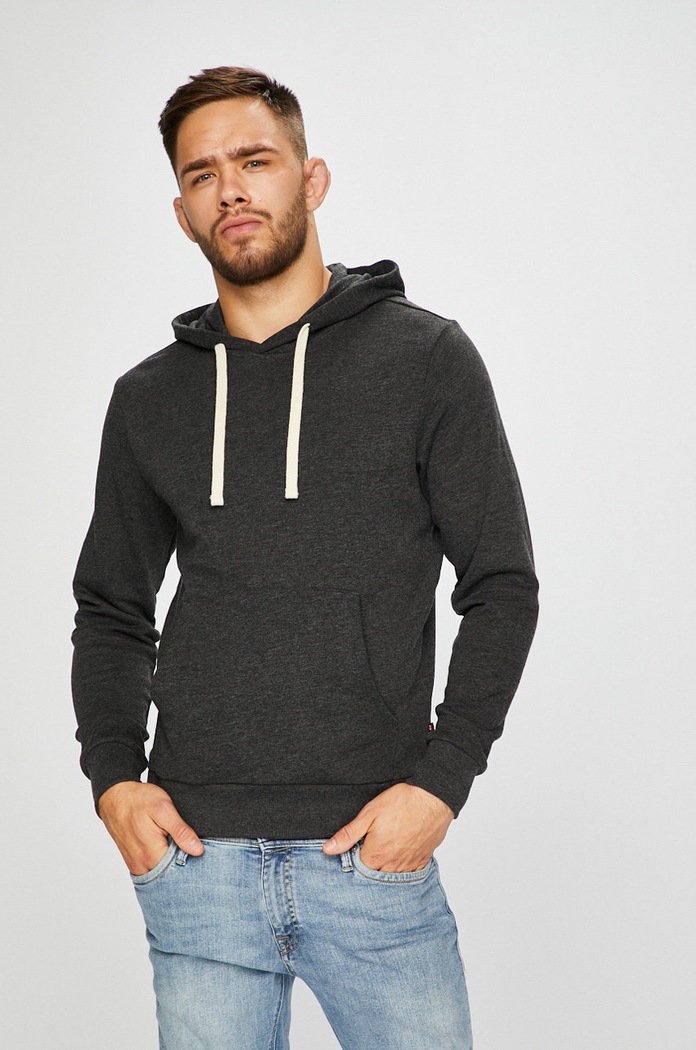Jack & Jones - Кофта с капюшоном серый 12136885