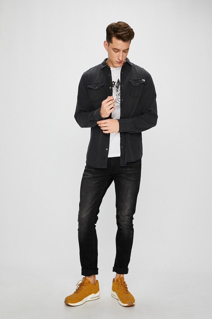 Одежда Jack & Jones - Рубашка 12138115 серый