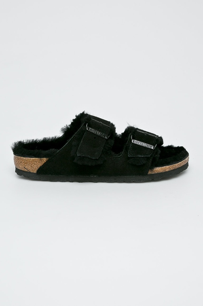 Birkenstock - Kućne papuče Arizona Fur crna 752663