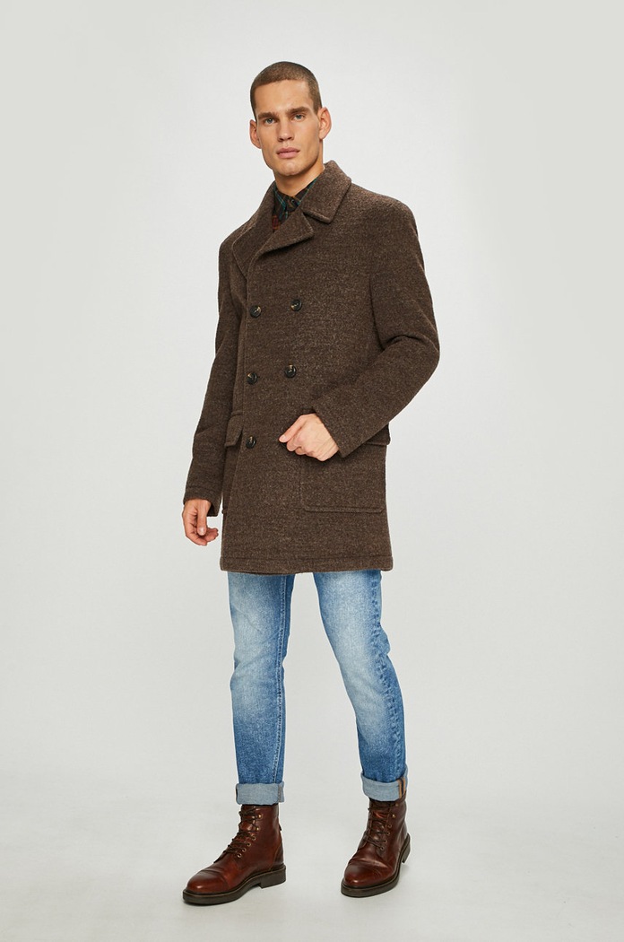 Ruházat Pierre Cardin - Kabát 3923.7002.67570 barna