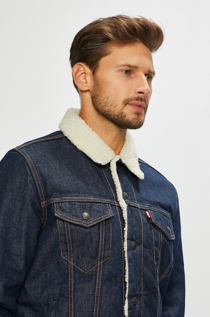 Levi's - Rövid kabát sötétkék 16365.0084