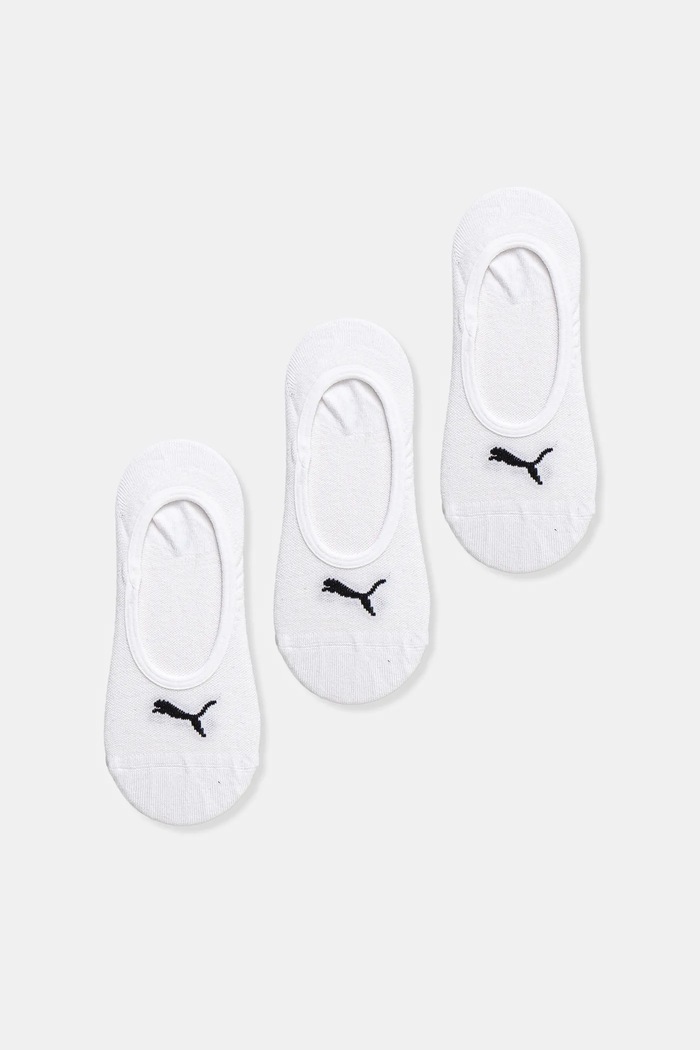 Puma – Skarpetki (3-pack) Footie 3-pack biały 906930