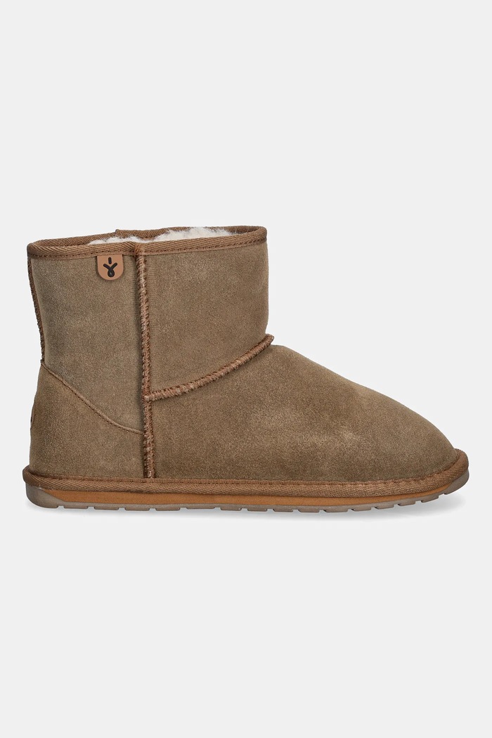 Emu Australia otroški škornji za sneg Wallaby Mini Teens T10103 rjava AW21