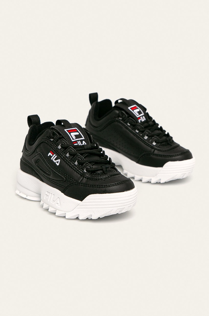Fila - Детски обувки Disruptor 1010567 черен AW20