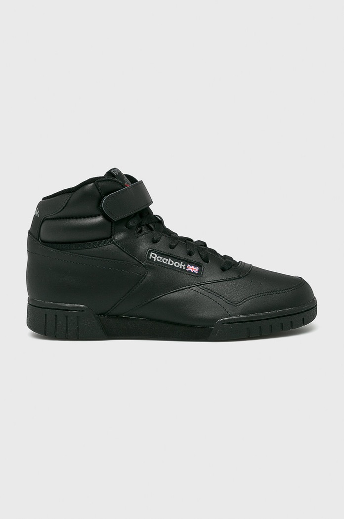 Reebok Classic - Topánky Ex-O-Fit Hi 3478.M usňová koža čierna 3478.M