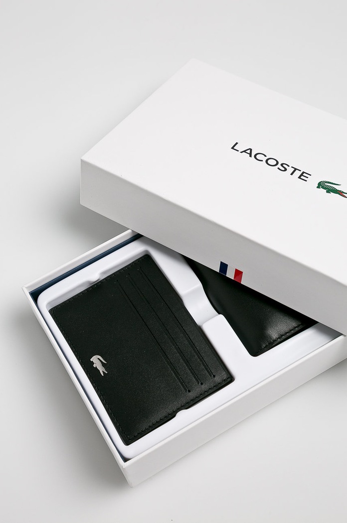 Lacoste - Δερμάτινο πορτοφόλι NH2505FG