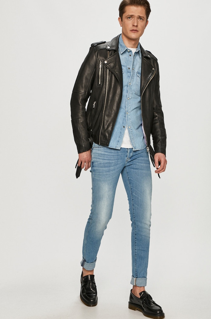 G-Star jeansy 3301 niebieski 51001.8968