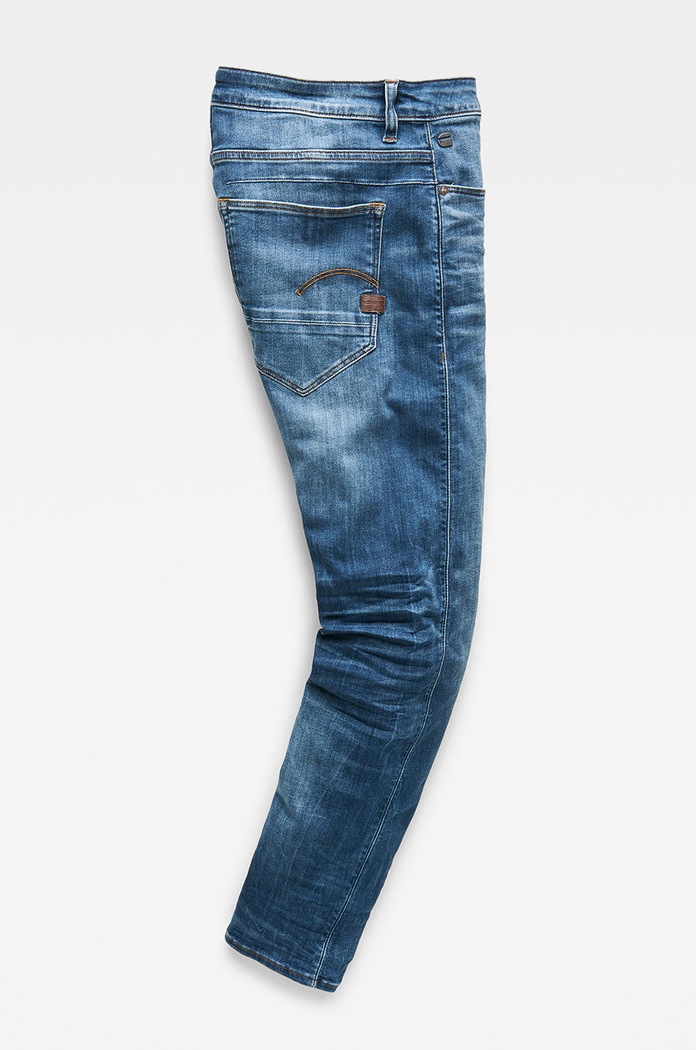 G-Star jeansy D-Staq 5-pkt Slim D06761.8968 granatowy