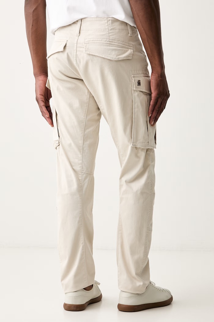 Odzież G-Star jeansy tapered męskie Rovic Zip 3D Regular Tapered D02190.5126 beżowy