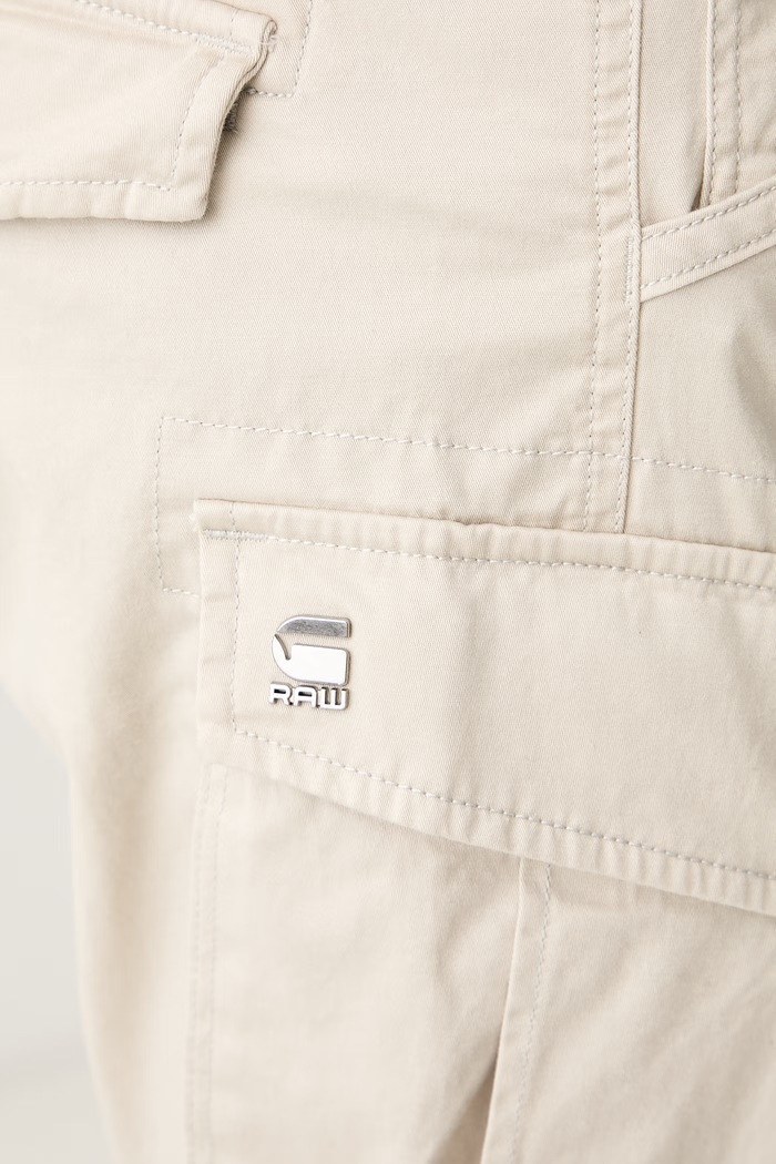 G-Star jeansy tapered męskie Rovic Zip 3D Regular Tapered beżowy D02190.5126
