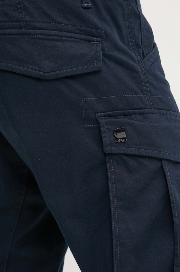 G-Star pantaloni Rovic zip 3d regular tapered albastru D02190.5126