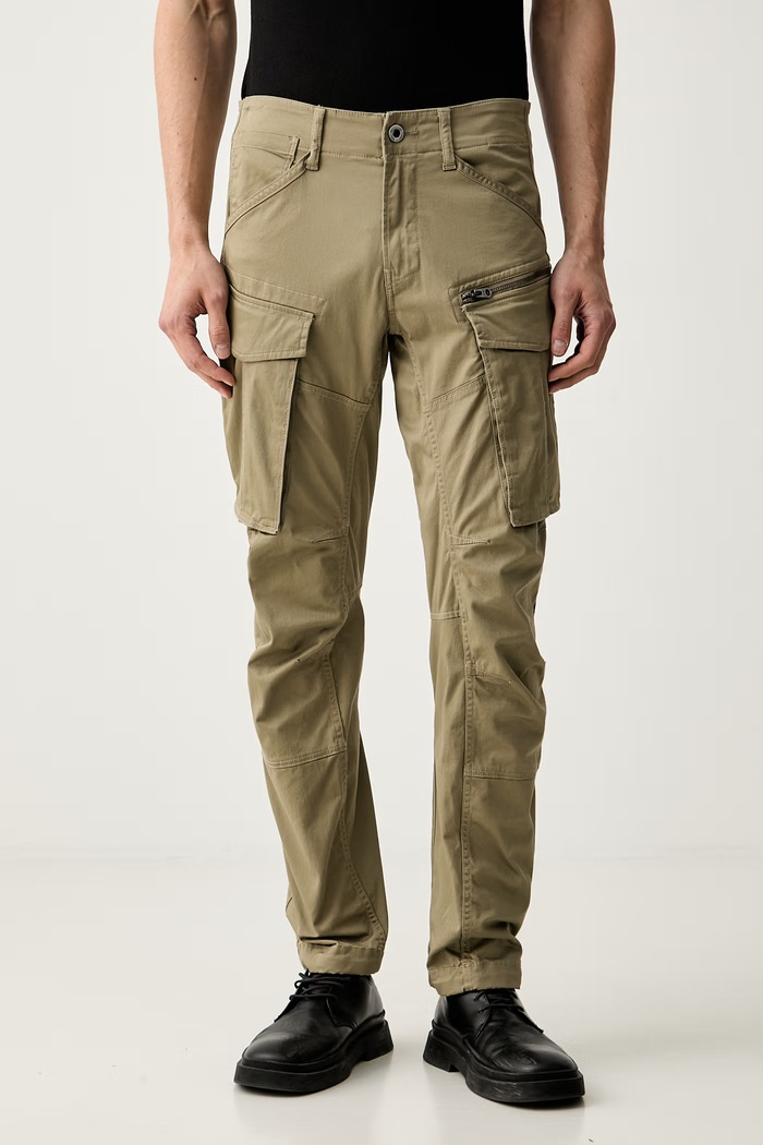 G-Star jeansy tapered męskie Rovic Zip 3D Regular Tapered zielony D02190.5126