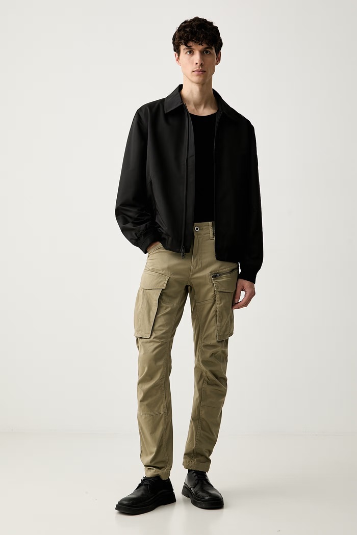 G-Star jeansy tapered męskie Rovic Zip 3D Regular Tapered D02190.5126 zielony AA00
