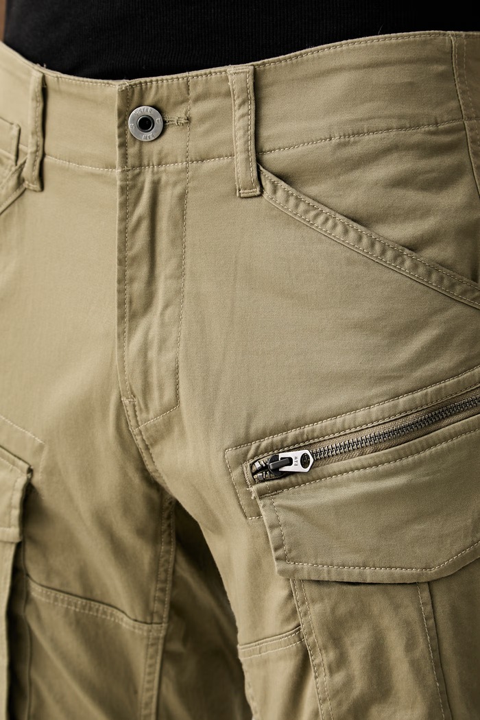 G-Star jeansy tapered męskie Rovic Zip 3D Regular Tapered zielony D02190.5126