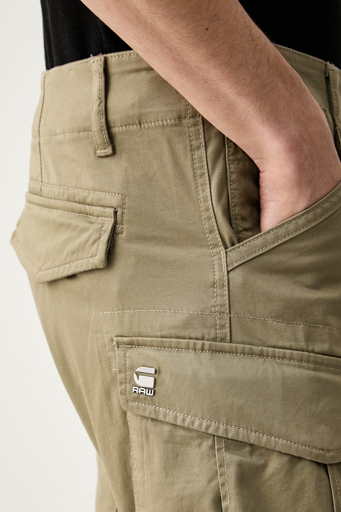 G-Star jeansy tapered męskie Rovic Zip 3D Regular Tapered D02190.5126 zielony