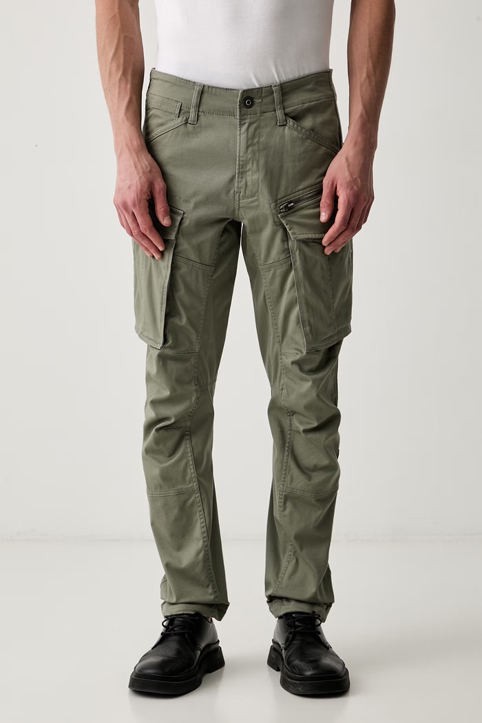 G-Star джинси tapered чоловічі Rovic Zip 3D Regular Tapered зелений D02190.5126