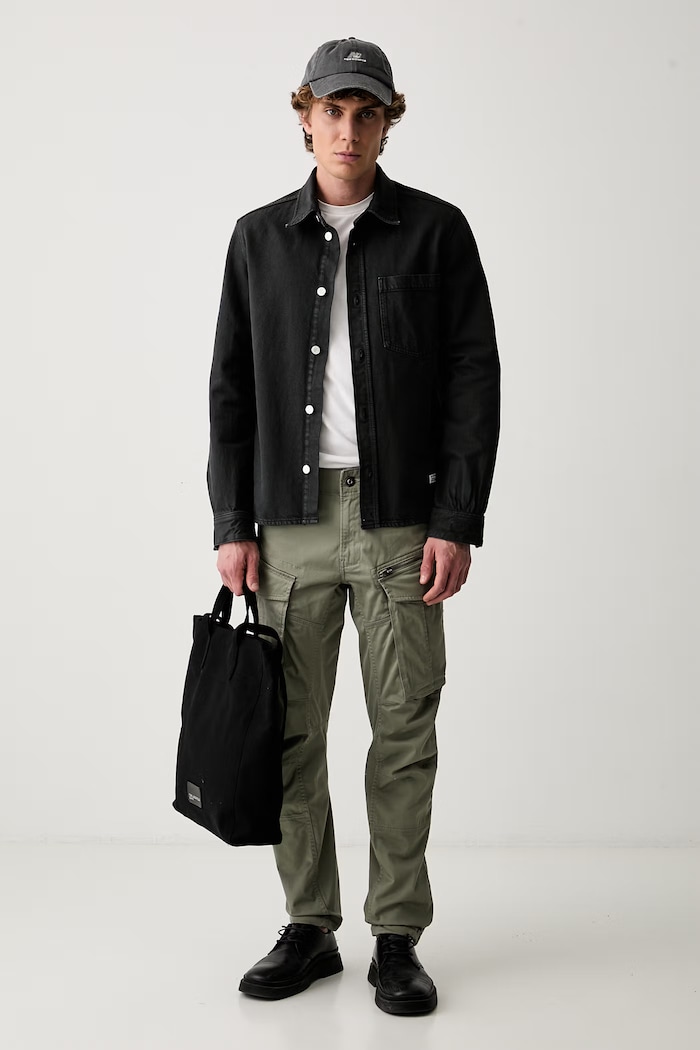 G-Star джинси tapered чоловічі Rovic Zip 3D Regular Tapered D02190.5126 зелений AA00