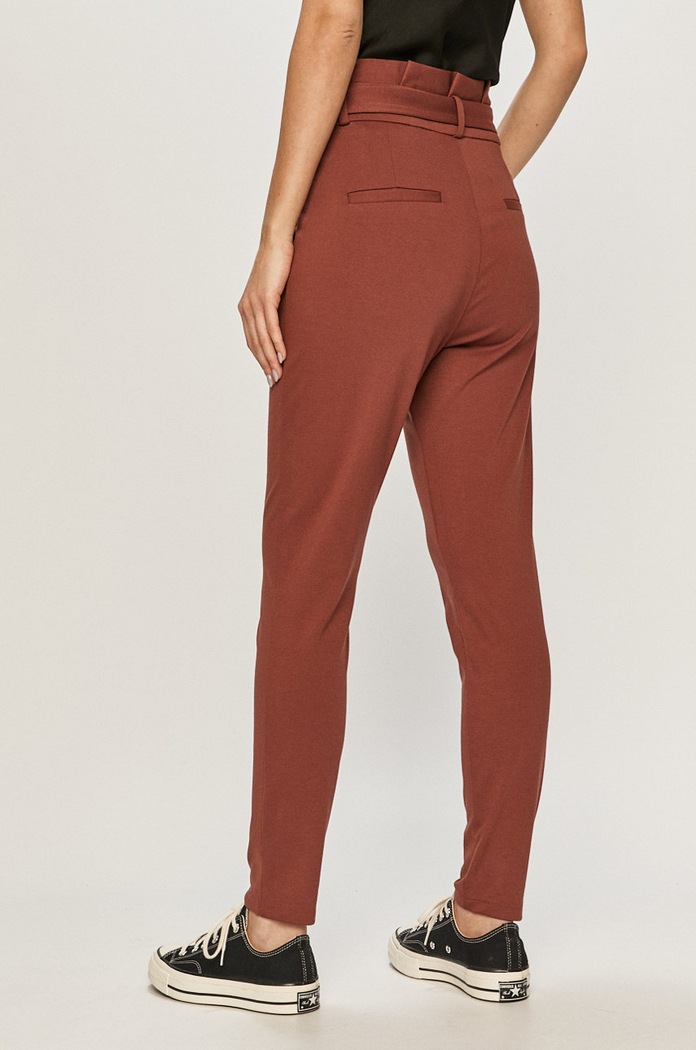 Oblečenie Nohavice Vero Moda 10205932 hnedá